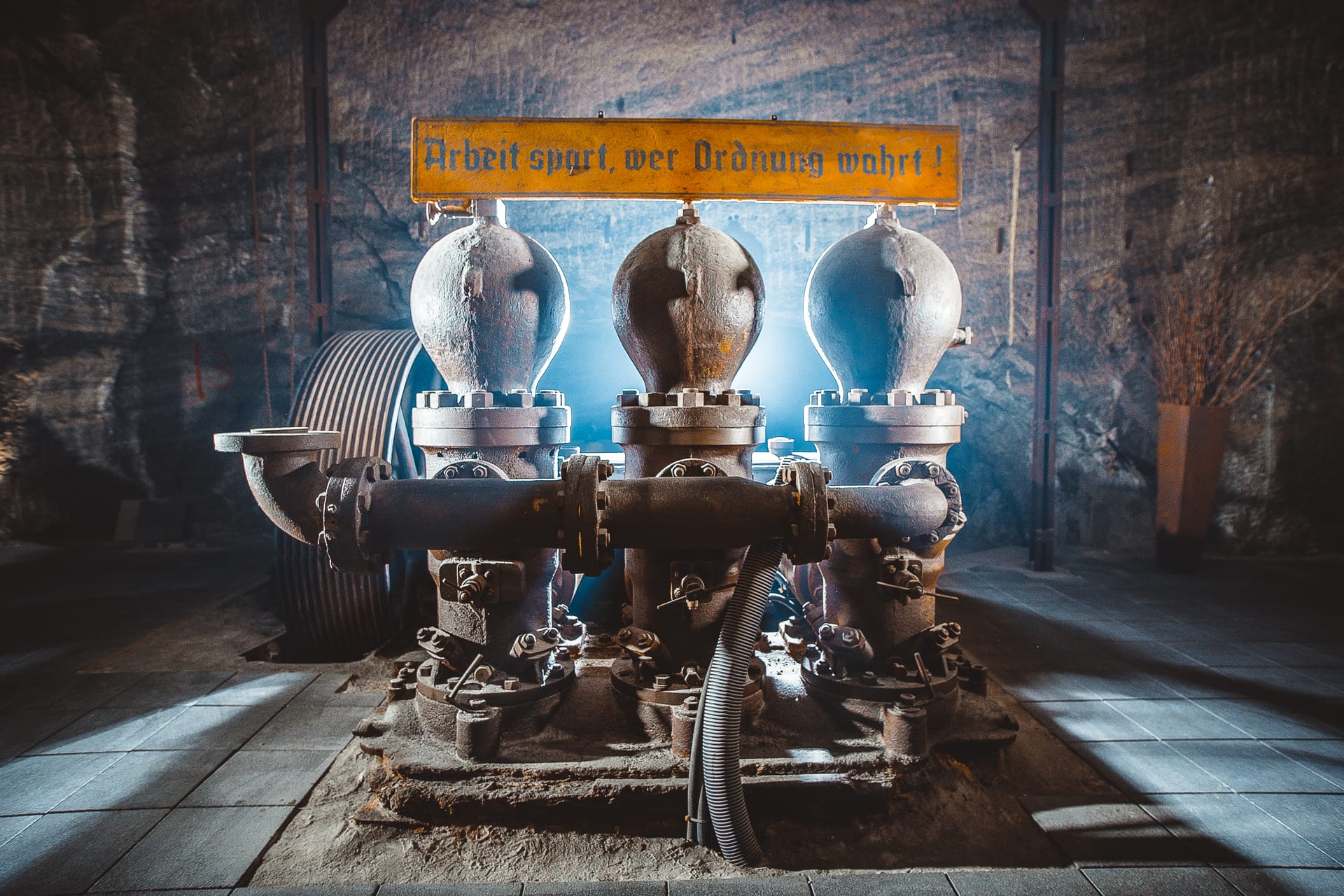 historische foerdertechnik